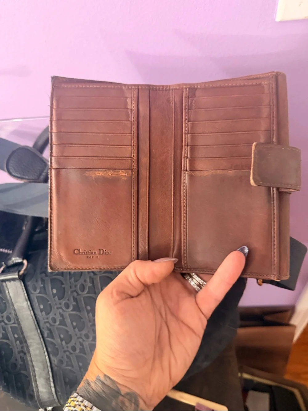 Dior / Trotter collection vintage wallet EUC!!!